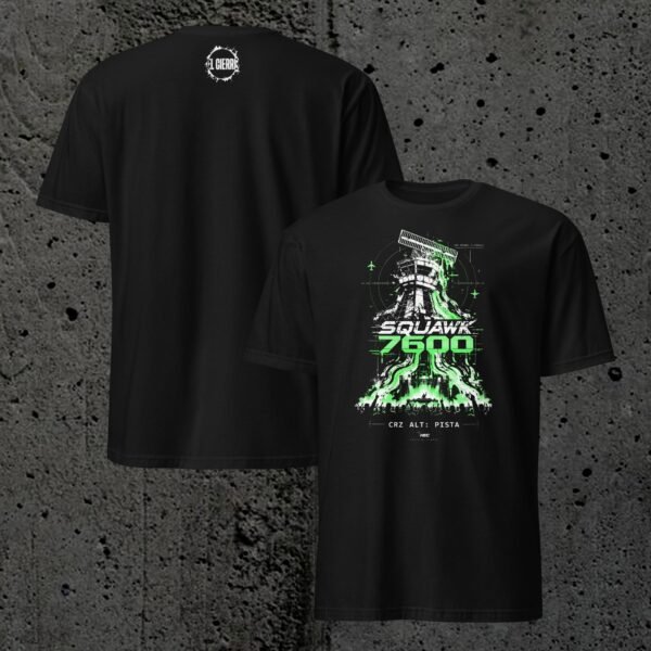 Camiseta Techno «Squawk 7600» – Rave Basic