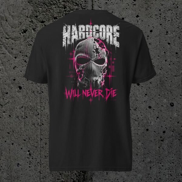 Hardcore never die camiseta premium